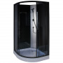 Душевой бокс полукруглый без крыши SAN L90GBB BRAVO (3уп.) (000029100)