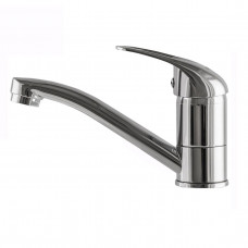 Змішувач для умивальника EcoMix ELIT EM-N-103M-WH-1 поворотній 15см (без Шлангів)-(по 1шт в коробці) (000010357)