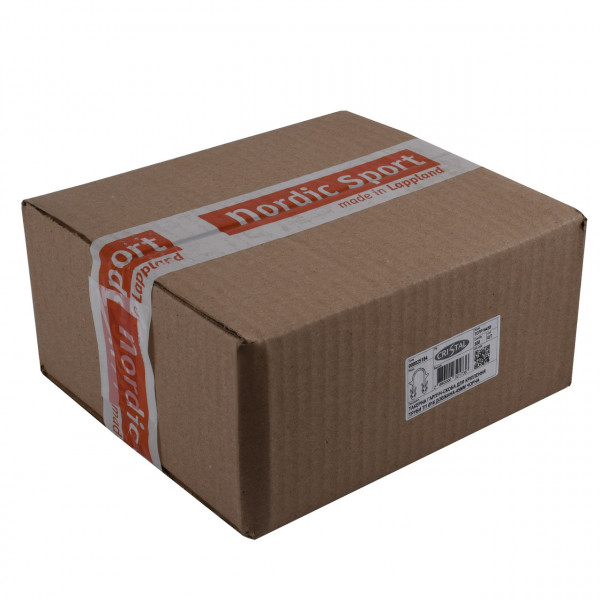 Такерная гарпун-скоба для крепления трубы ТП Ø16 длина-45мм черная (300шт) (000032173)