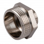 Ниппель редукционный 1 1/4″х 3/4″НН никелированный NN642S OPTIMUM (000032175)