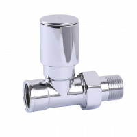 Кран вентильный прямой с американкой SOLOMON 1/2″ CHROM 1865 (000002167)