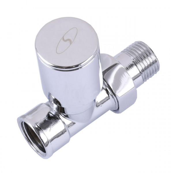 Кран вентильный прямой с американкой SOLOMON 1/2″ CHROM 1865 (000002167)