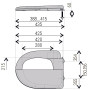 Сиденье для унитазу MERKURY OPTIMUM (000029114)