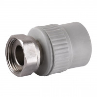 Муфта с накидной гайкой Vsplast PPR ф20х1/2″ ** 2018 (000003175)