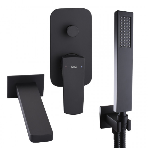 Смеситель для ванны встроенный TOPAZ LEXI TLG 21202-H21-BL (000025323)