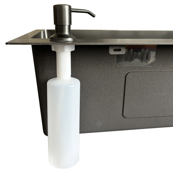 Мийка кухонна 3mm 780х430 Графіт 7843HG Mira (000032100)