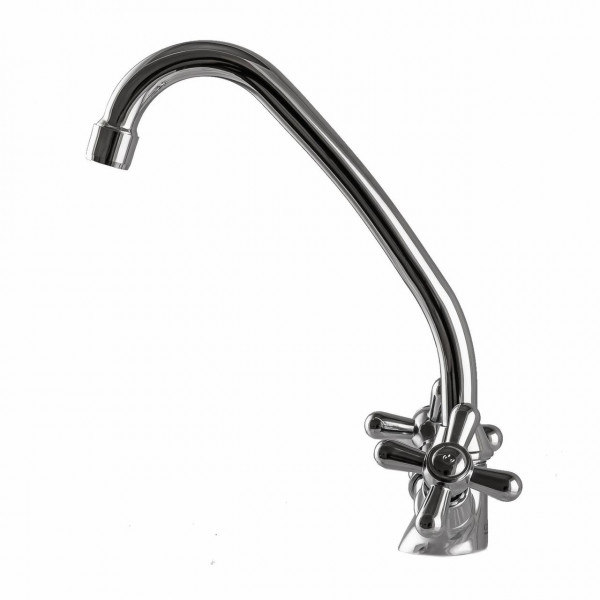 Смеситель для кухни Globus Lux GB-SHARM-0104-00-WH без шлангов (000008199)