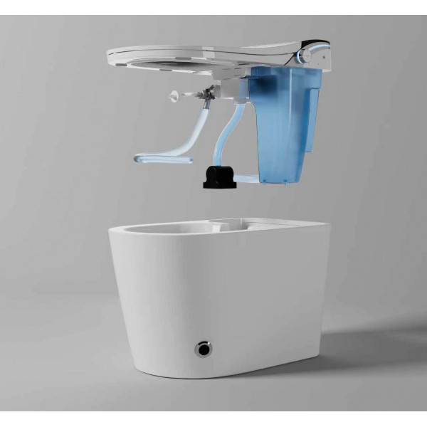 Смарт-унітаз Homony H867C (Top version) P-trap 685×390×480 білий,вбудований бак (265310219)