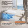 Смарт-унітаз Homony H873C (Top version) P-trap 700×390×440 білий,вбудований бак (763313023)