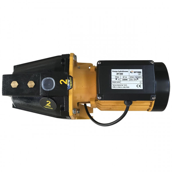 Насос відцентровий Optima JET200 1,5кВт чавун довгий (000008251)