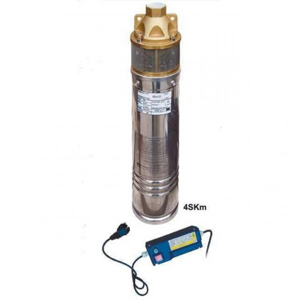 Насос свердловинний вихровий VOLKS pumpe 4SKm150 1,1кВт + кабель 15м + пульт (000013432)