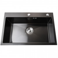 Мойка кухонная 3mm 680х450 Графит 6845HG Mira (000032098)