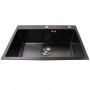 Мийка кухонна 3mm 680х450 Графіт 6845HG Mira (000032098)