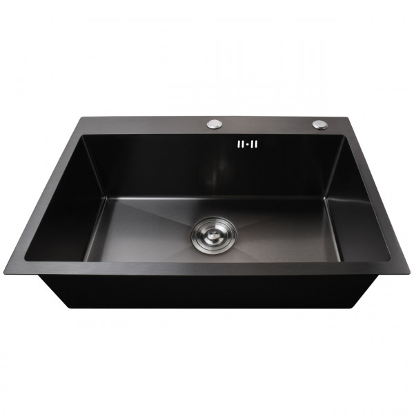 Мийка кухонна 3mm 680х450 Графіт 6845HG Mira (000032098)
