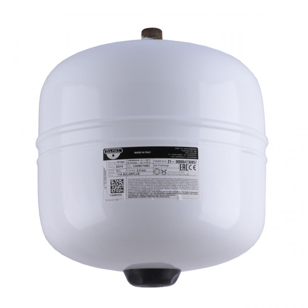 Бак Zilmet solar-plus для систем сонячного опалення 12л 10bar ( 11A2001210 ) (000023087)