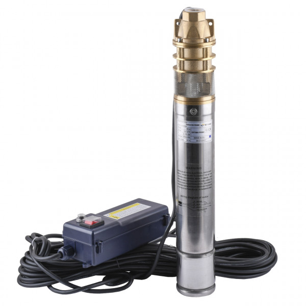Насос скважинный вихревой OPTIMA 3SKm100 PRIME 0,75кВт + кабель 20м и пульт (000023373)