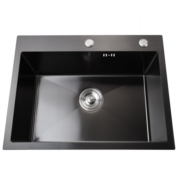 Мийка кухонна 3mm 600х450 Графіт 6045HG Mira (000032094)