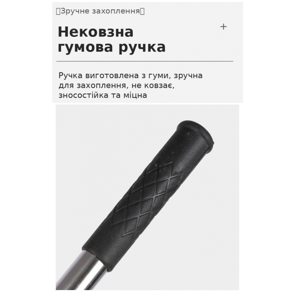 Телескопічний упор із нержавіючої сталі 2,4 м для плитки, дверних коробок і монтажних робіт 1 шт. (164455022)