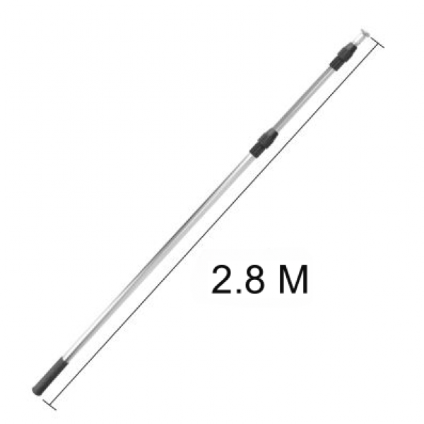 Телескопічний упор із нержавіючої сталі 2,8 м для плитки, дверних коробок і монтажних робіт 1 шт. (637653622)