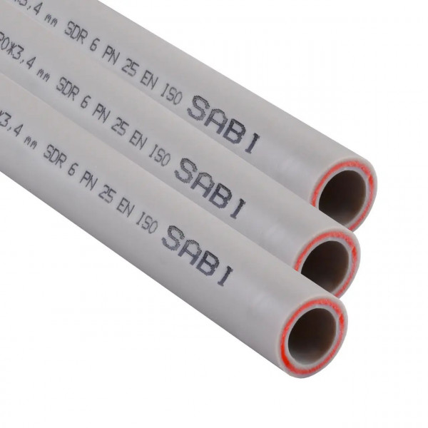 Труба Sabi PPR Fiber PIPE ф63*10.5 mm PN 25 зі скловолокном (000025151)