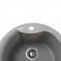 Гранітна мийка Globus Lux ORTA сірий камiнь 485мм-А0005 (000021892)