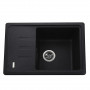Гранитная мойка Globus Lux MONO графит 620х435мм-А0001 (000022399)