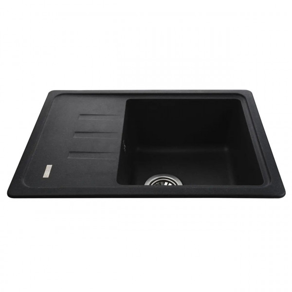 Гранитная мойка Globus Lux MONO графит 620х435мм-А0001 (000022399)