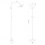 Душевая система Globus Lux ONTARIO GLO-0005 (000018465)