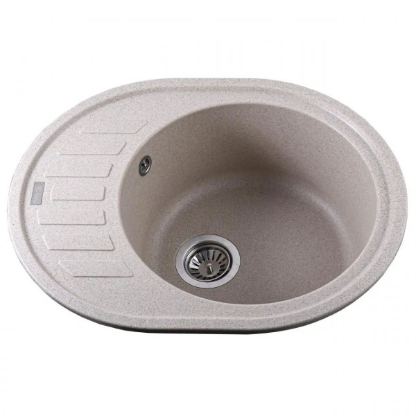 Гранітна мийка Globus Lux ARNO піщаний 620х500мм-А0004 (000020964)