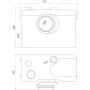 Канализационная установка VOLKS pumpe WC600D (WC3) (000008902)