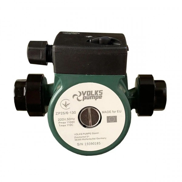 Насос циркуляционный VOLKS pumpe ZP25/6 130мм + гайки (000010614)