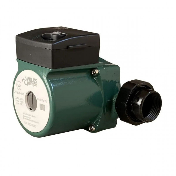 Насос циркуляционный VOLKS pumpe ZP25/6 130мм + гайки (000010614)