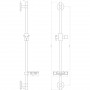 Душевая стойка Globus Lux BT-1107C, в блістері (000019349)