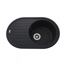 Гранитная мойка Globus Lux OHARA графит 770х500мм-А0001 (000022402)