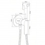 Змішувач гігієнічний Globus Lux Laguna GLA-0-106MIX (000032044)