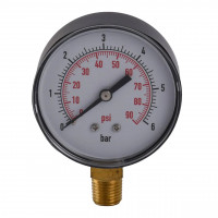 Манометр Italtecnica 0-6RAD 1/4″ (A32-2IT) (000032361)