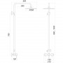 Душевая система Globus Lux WIEN SBT2-SH-05 (000017548)