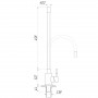 Смеситель для кухни Globus Lux ALPEN SBT1-203SB (000023174)