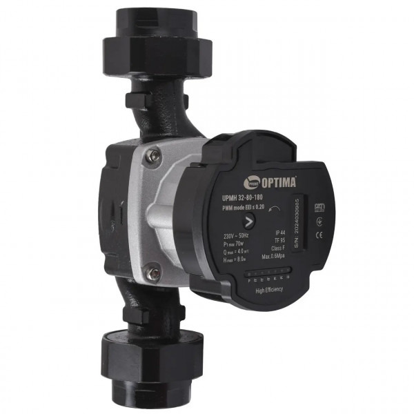 Насос циркуляційний енергоощадний Optima PRIME UPMH 32-80AUTO 180мм + гайки (000027875)