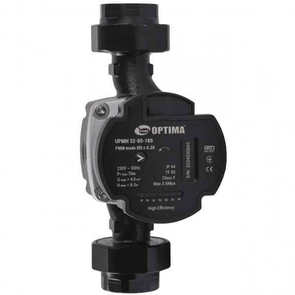 Насос циркуляційний енергоощадний Optima PRIME UPMH 32-80AUTO 180мм + гайки (000027875)