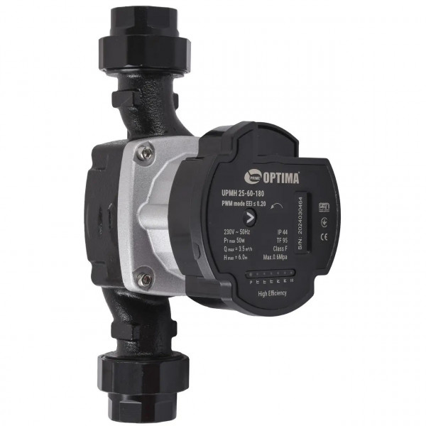 Насос циркуляційний енергоощадний Optima PRIME UPMH 25-60AUTO 180мм + гайки (000027870)