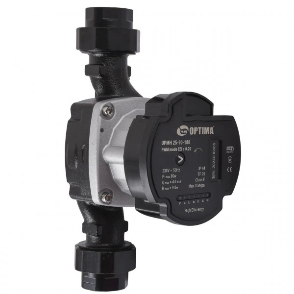 Насос циркуляційний енергоощадний Optima PRIME UPMH 25-90AUTO 180мм + гайки (000027874)