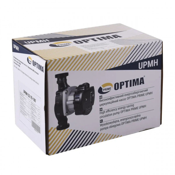 Насос циркуляційний енергоощадний Optima PRIME UPMH 32-70AUTO 180мм + гайки (000027876)