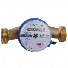 Лічильник холодної води ECOSTAR DN20 3/4″ БЕЗ ШТУЦЕРА L110 E-C 4,0 (000021864)