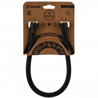 Шланг водяний TUCAI TAQ PREMIUM GRIF 1/2″x1/2″ BВ 0,3м.АНТИКОР. ACB HG-1212-300 (Чорний Мат) 209968 (000029275)