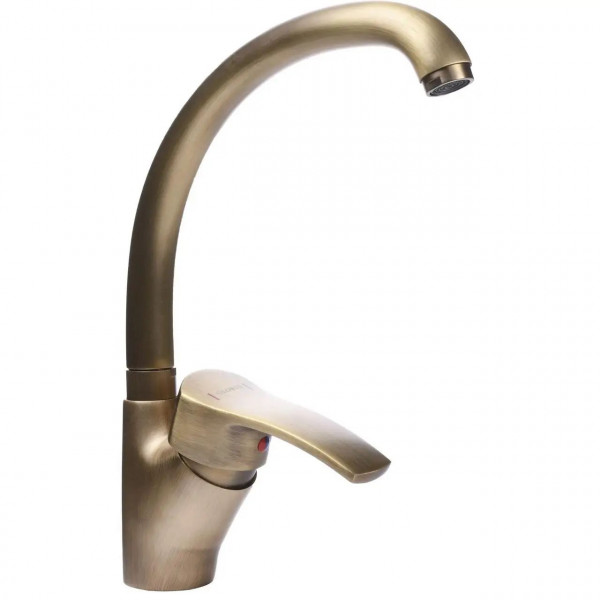 Змішувач для кухні Globus Lux QUEENSLAND GLQU-0203S-BIG-9-BRONZE (000019220)
