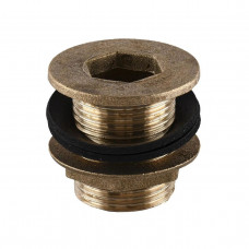 Врезка в бак 1″Н латунная LO552S OPTIMUM (000030923)