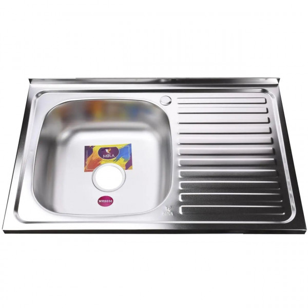 Мойка кухонная Mira MR 8050 L E Satin Left (000015366)