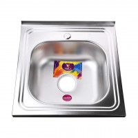 Мийка кухонна накладна прямокутна 500х500х180 Satin MR 5050 E Mira (000014468)