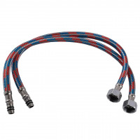 Шланги для змішувача Globus Lux М10х1/2″ 0,5м. АНТИКОРОЗІЯ ( ПАРА) (000030475)
